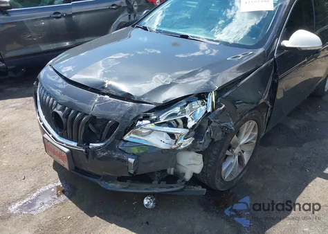 2014 Buick Regal Turbo из США, поврежденный, VIN 2G4GK5EXXE9222792